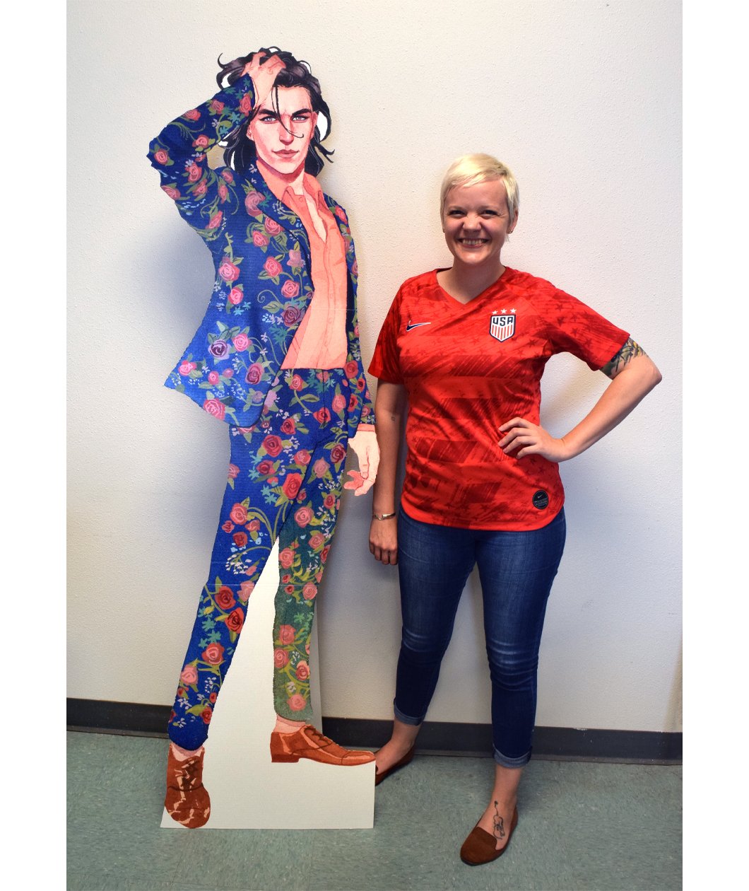 Tyrannus Basilton "Baz" Grimm-Pitch Cardboard Standee