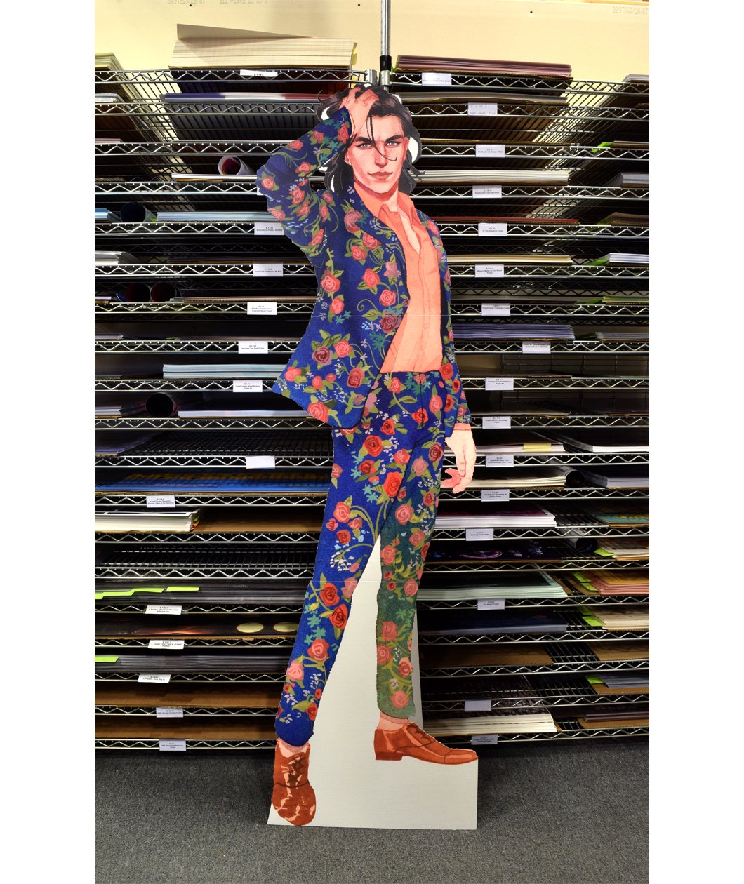 Tyrannus Basilton "Baz" Grimm-Pitch Cardboard Standee