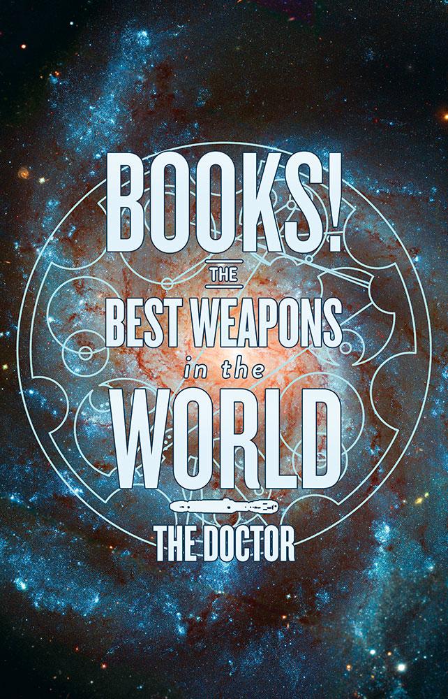 Books!  The Best Weapon in the World Poster