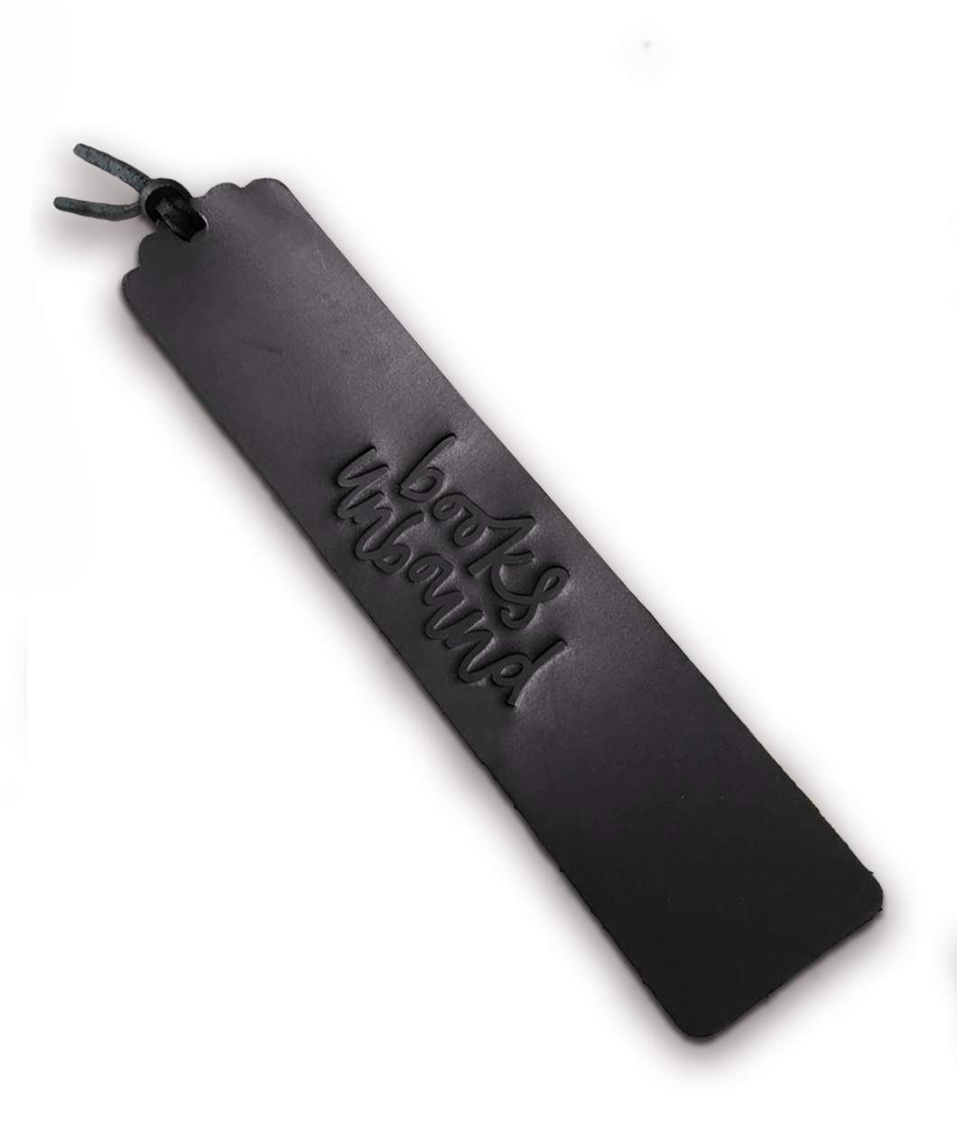 Books Unbound Leather Bookmark