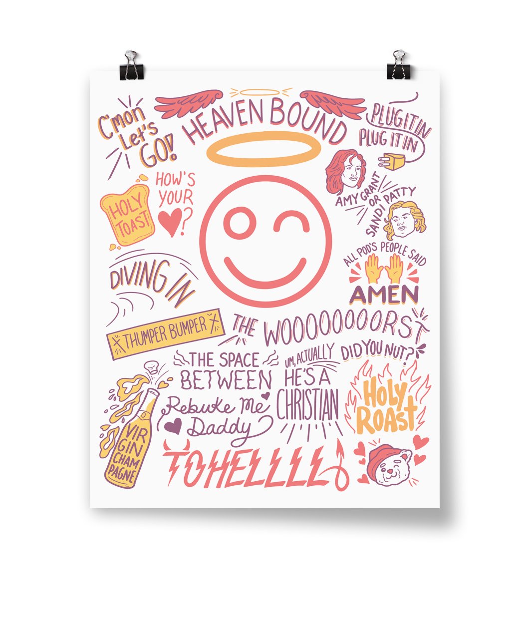 Catchphrase Poster Print
