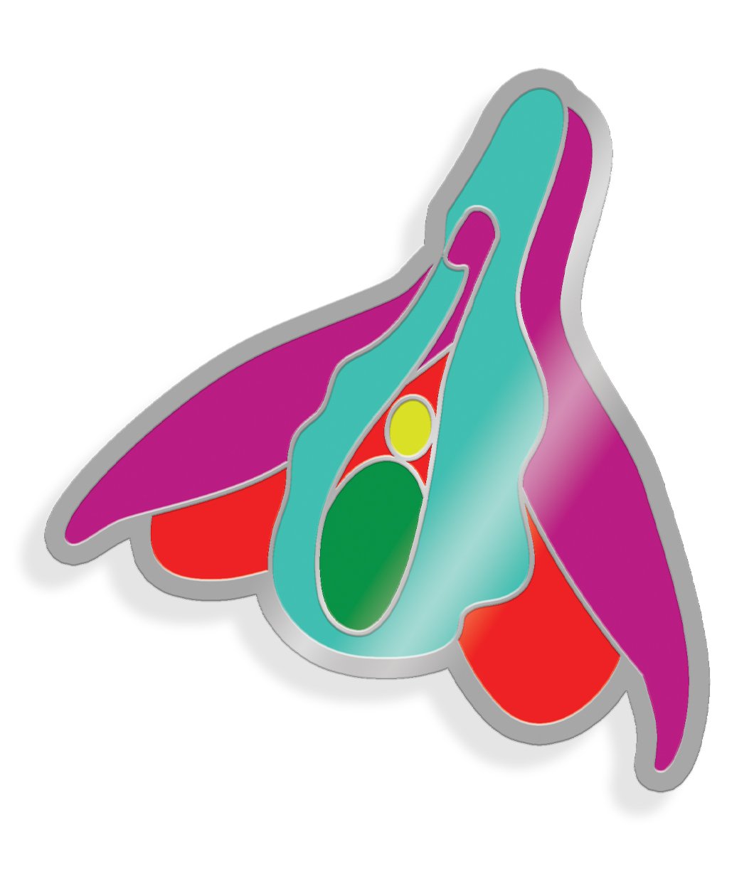 Clitoris Enamel Pin