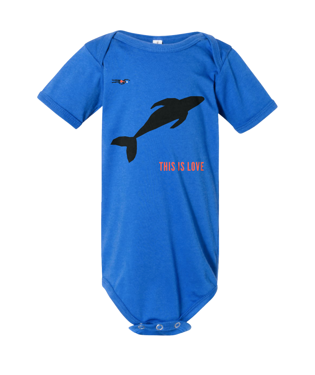 This is Love Whale Onesie