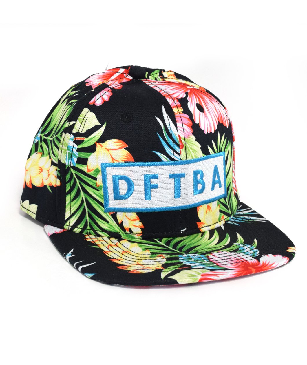 DFTBA Floral Snapback Hat