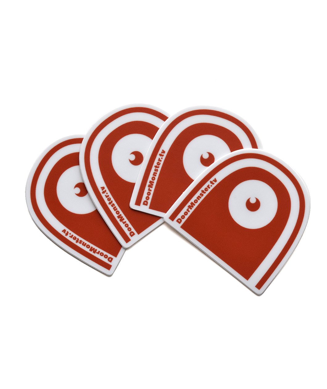 Door Monster Sticker Set