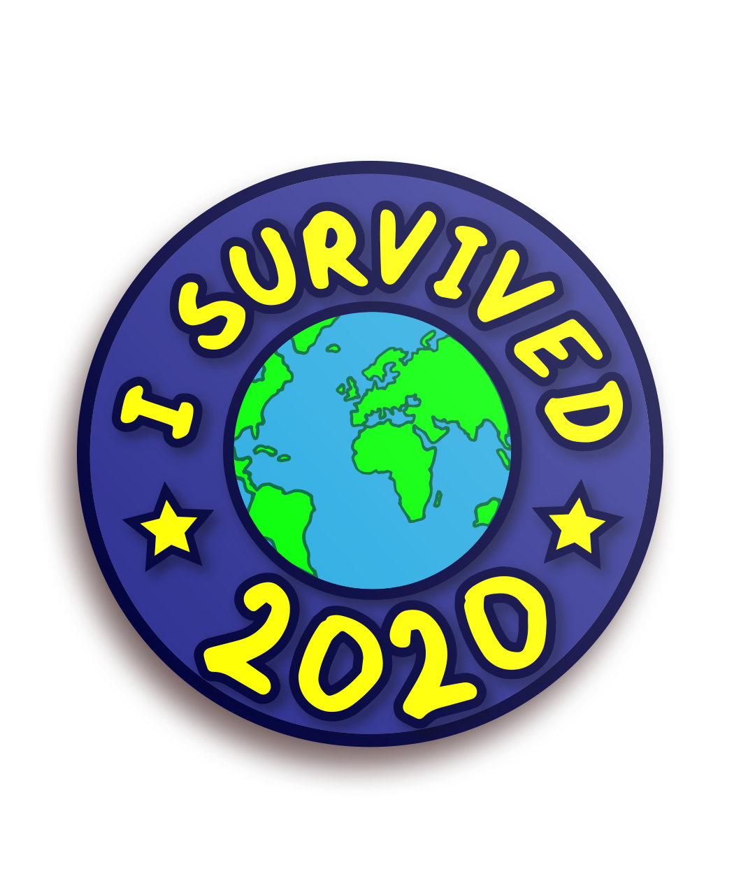 I Survived 2020 Sticker