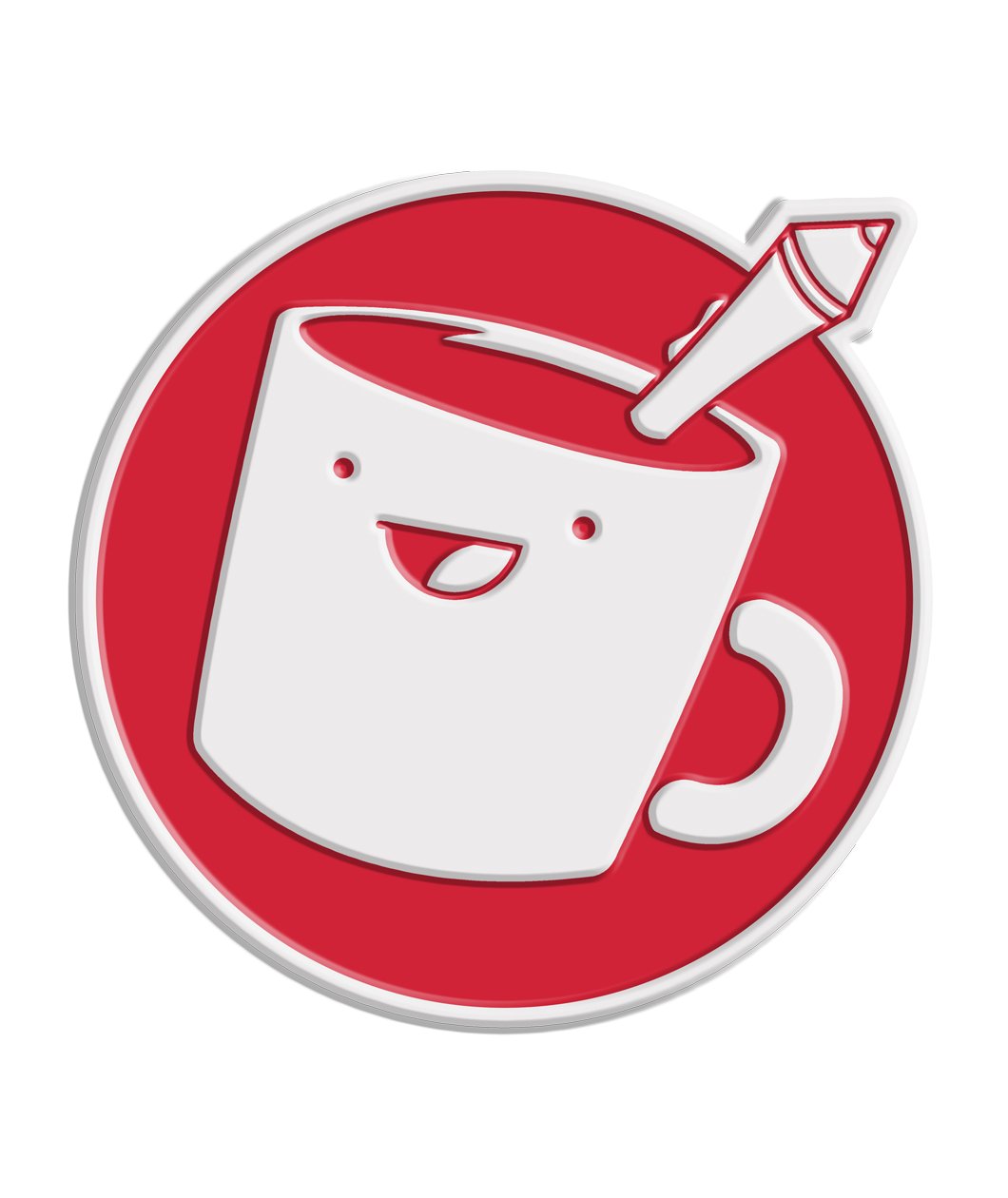 Drawfee Enamel Pin