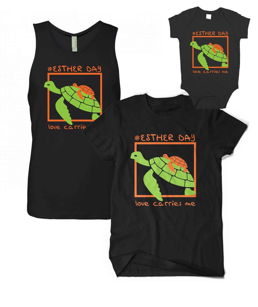 Esther Day Turtle Shirt/Tank + Youth Sizes!