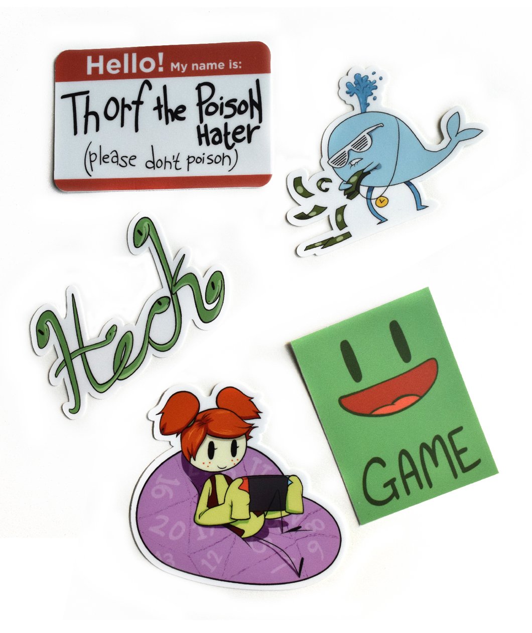 Extra Credits Sticker Set