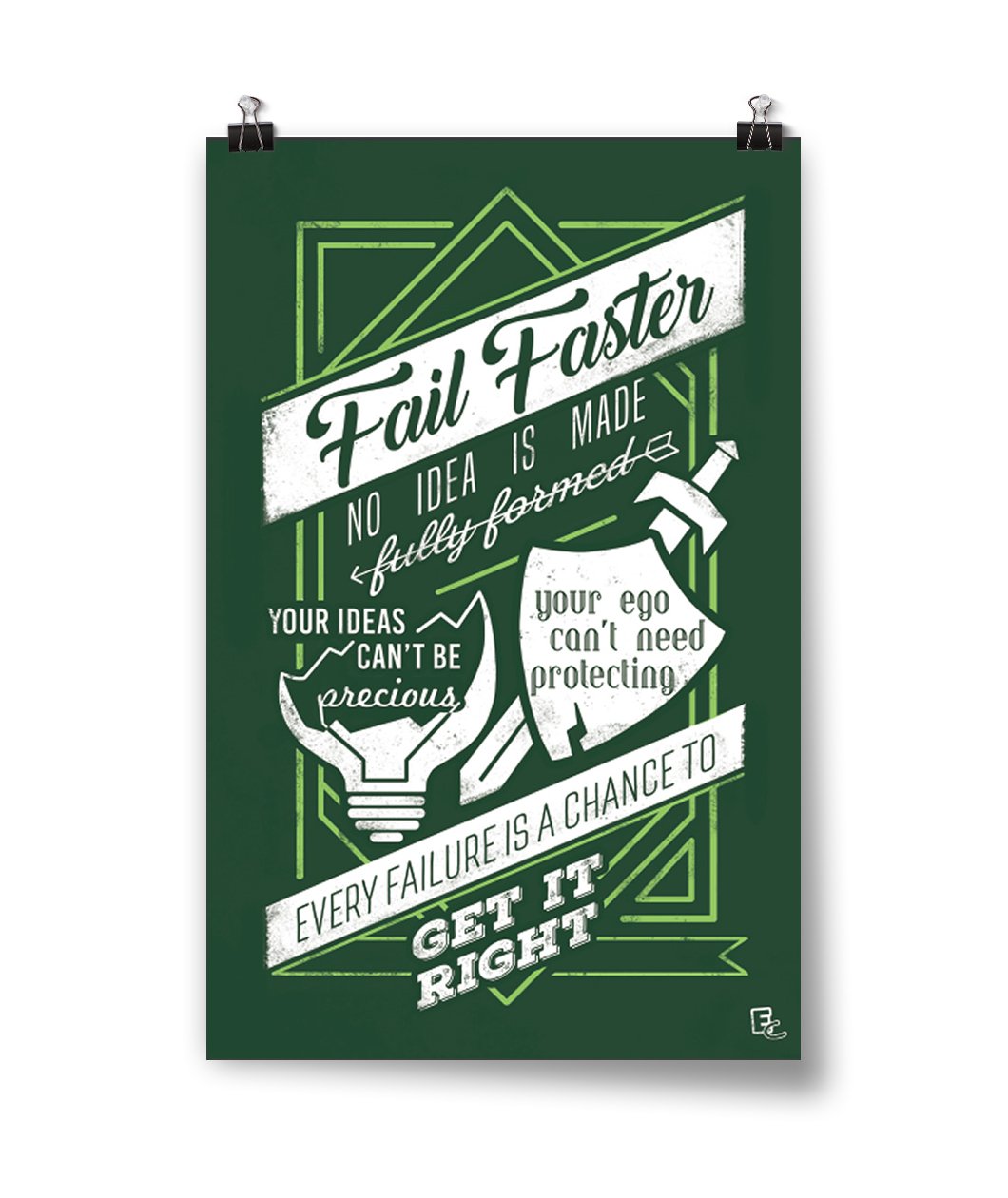 Fail Faster Poster