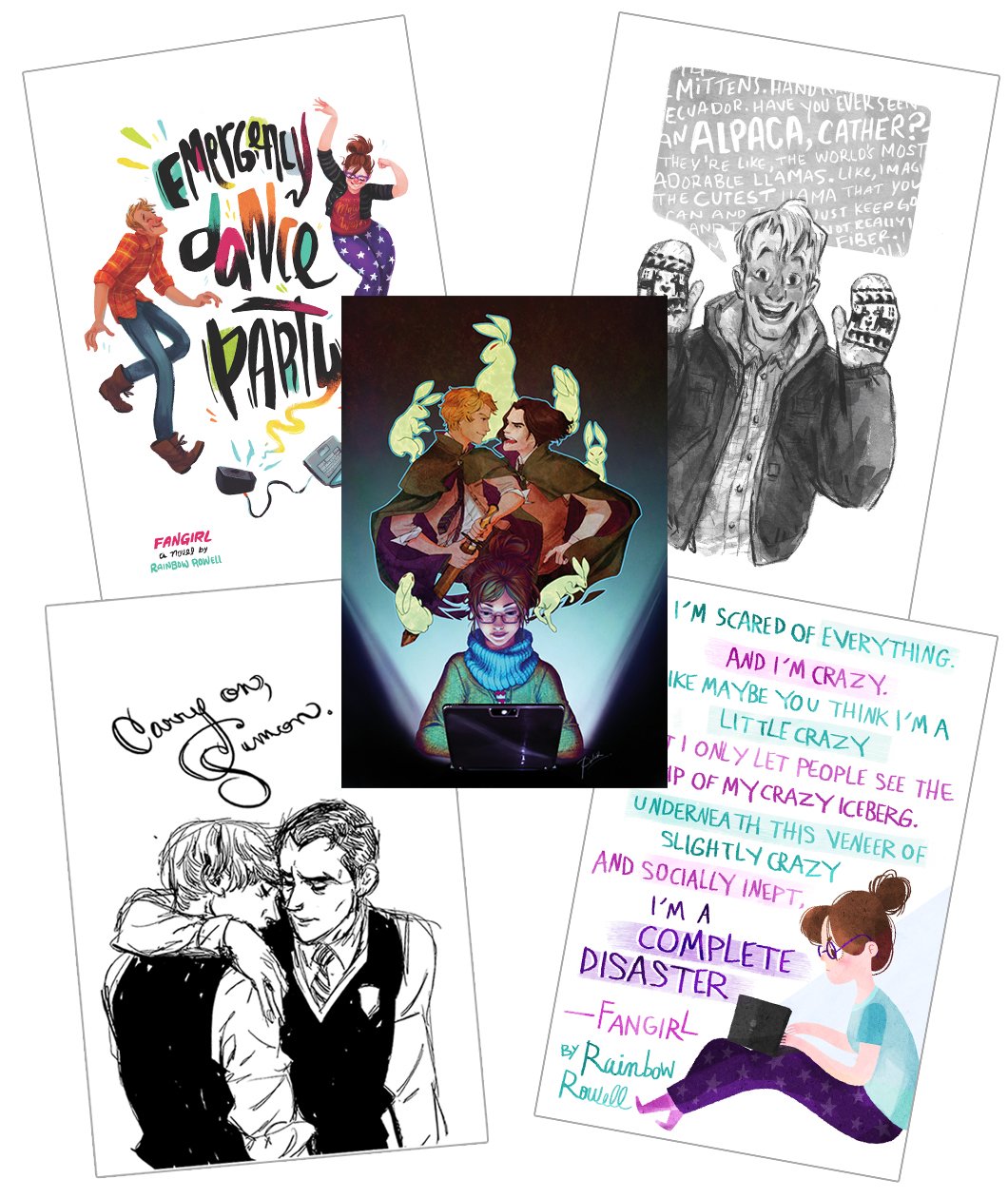 Fangirl Print Set