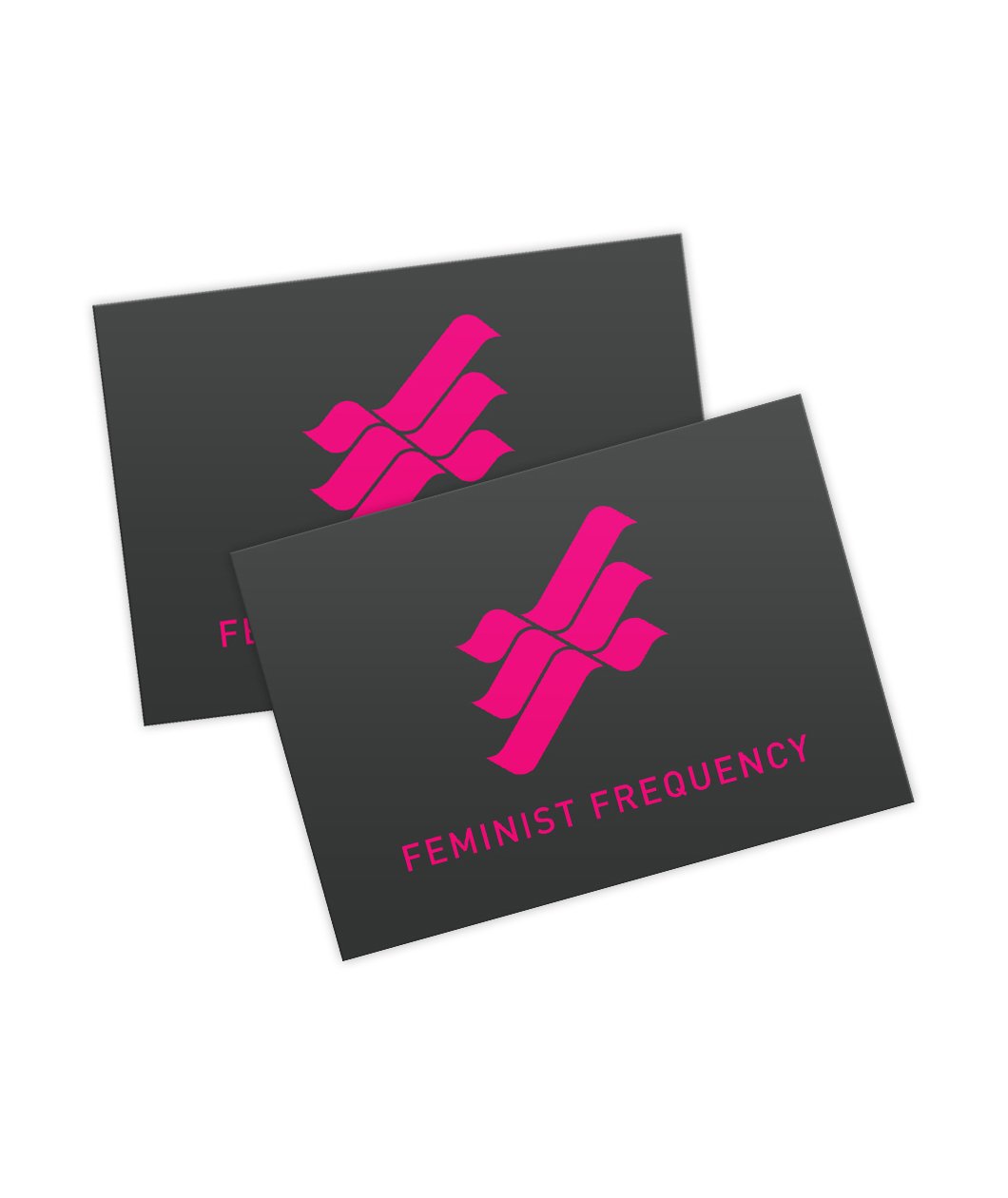 Feminist Frequency Logo Sticker