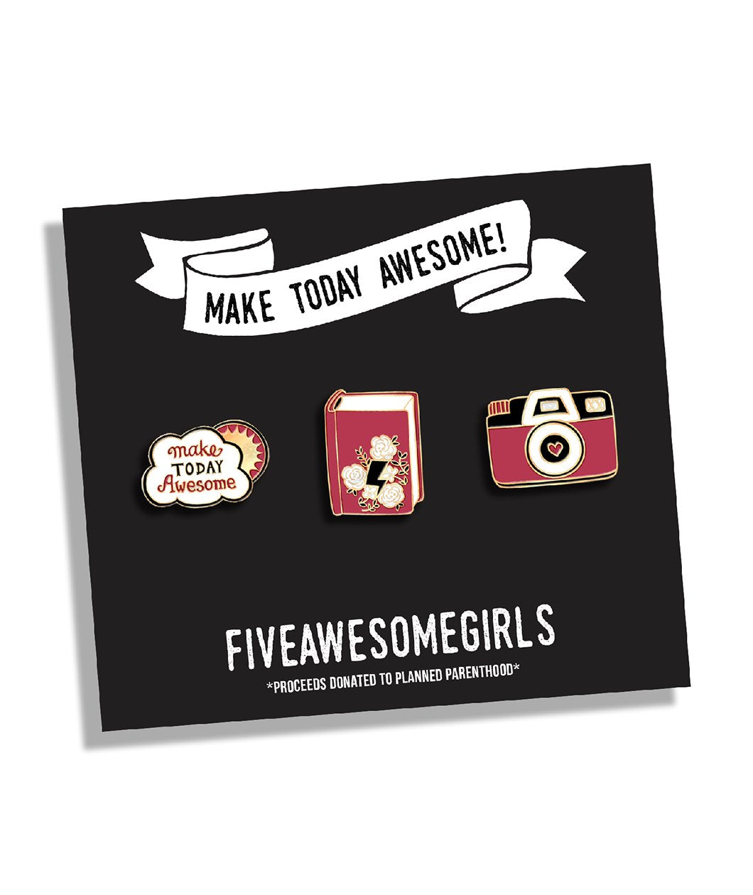 Fiveawesomegirls Lapel Pin Set