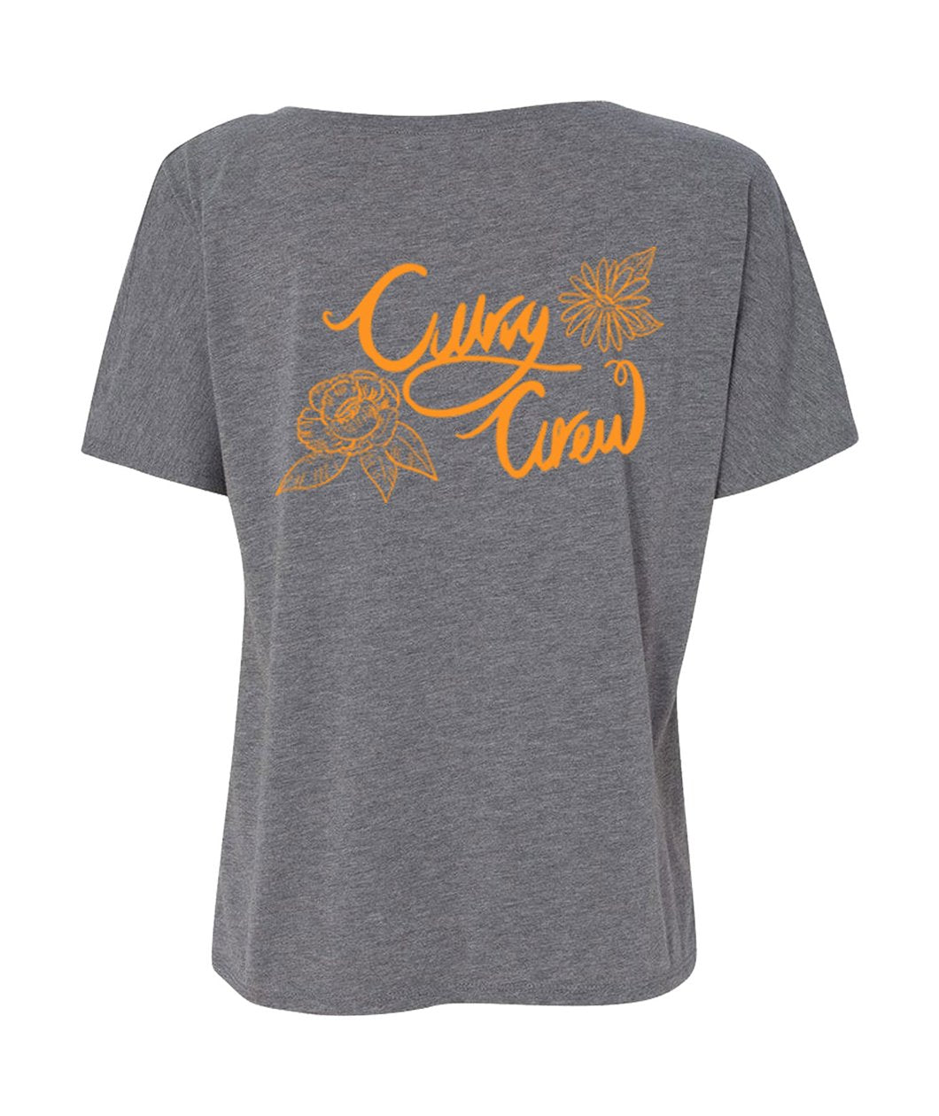 Curvy Crew V-Neck Shirt