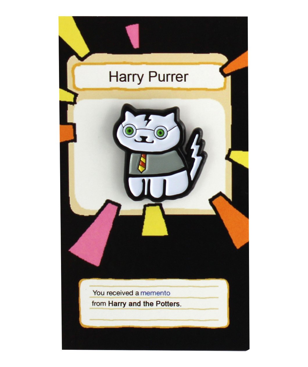Harry Purrer/Neko Atsume Enamel Pin
