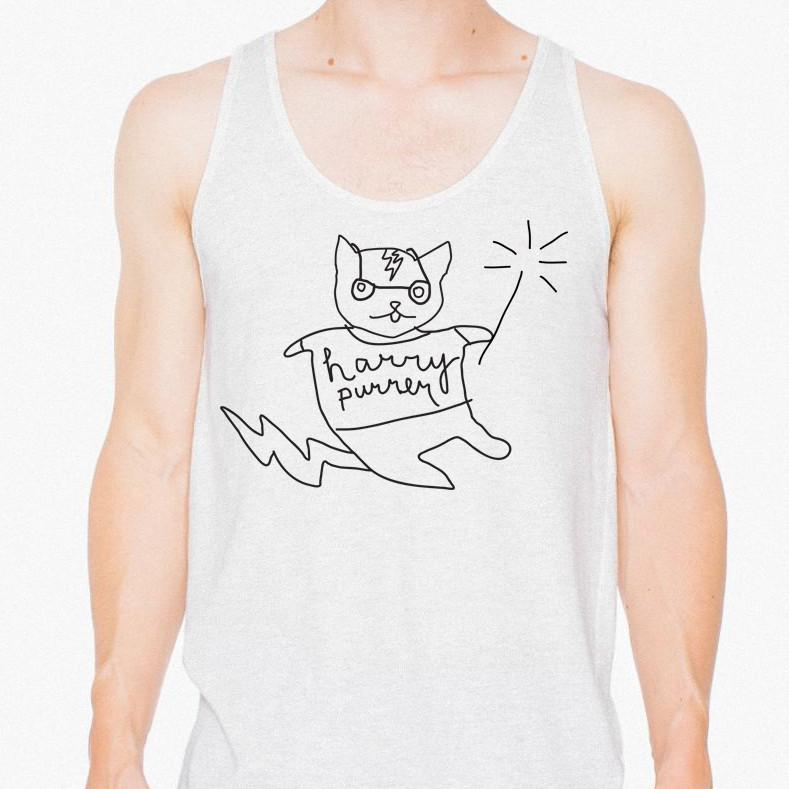 Harry Purrer Tank Top