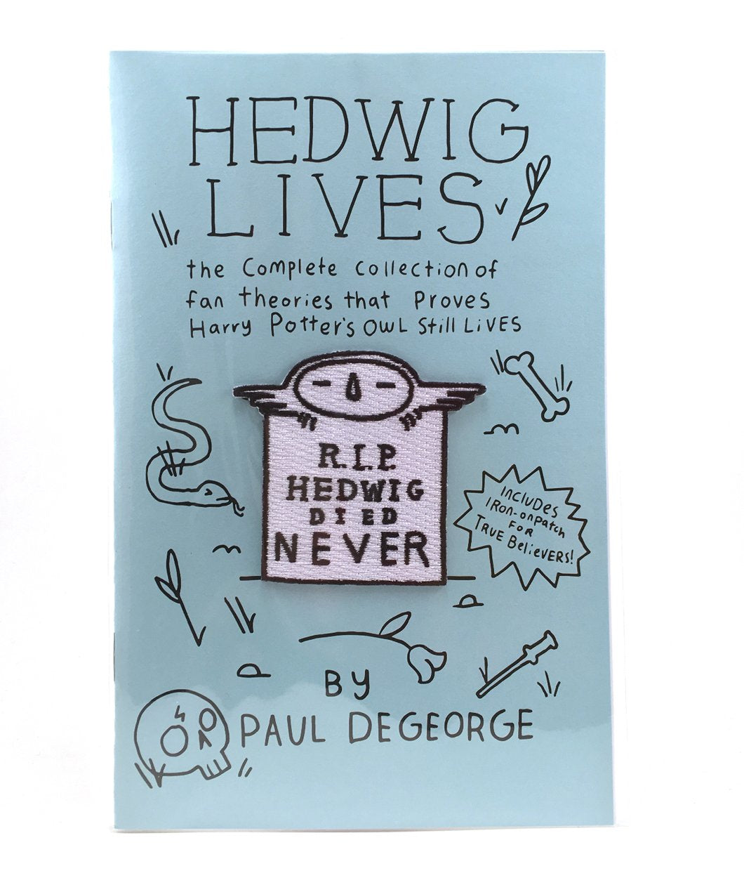 Hedwig Lives Zine + Patch
