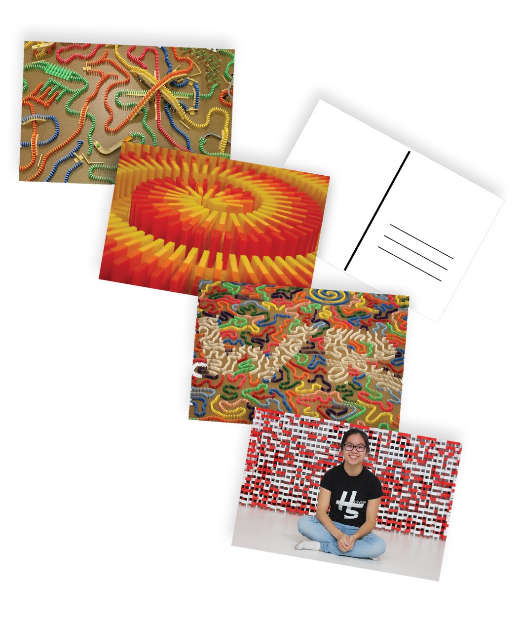 Hevesh5 Postcard Set