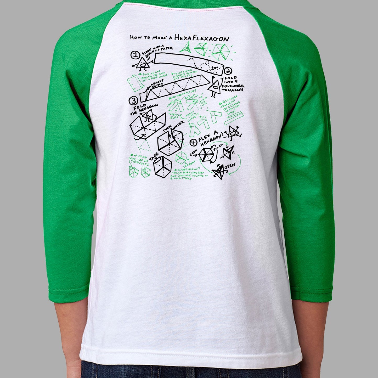 How To Make A Hexaflexagon YOUTH Shirt