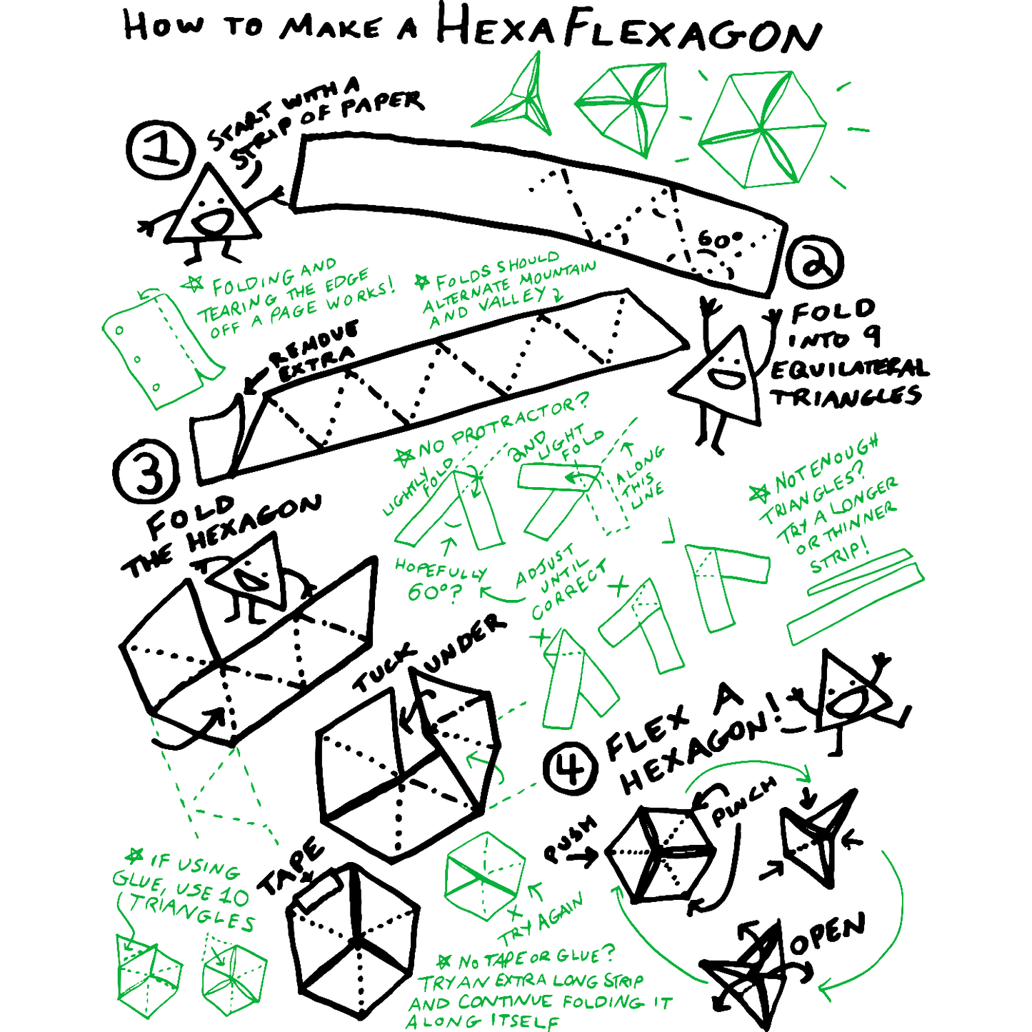 How To Make A Hexaflexagon YOUTH Shirt