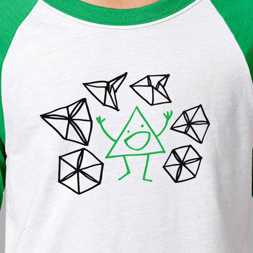 How To Make A Hexaflexagon YOUTH Shirt