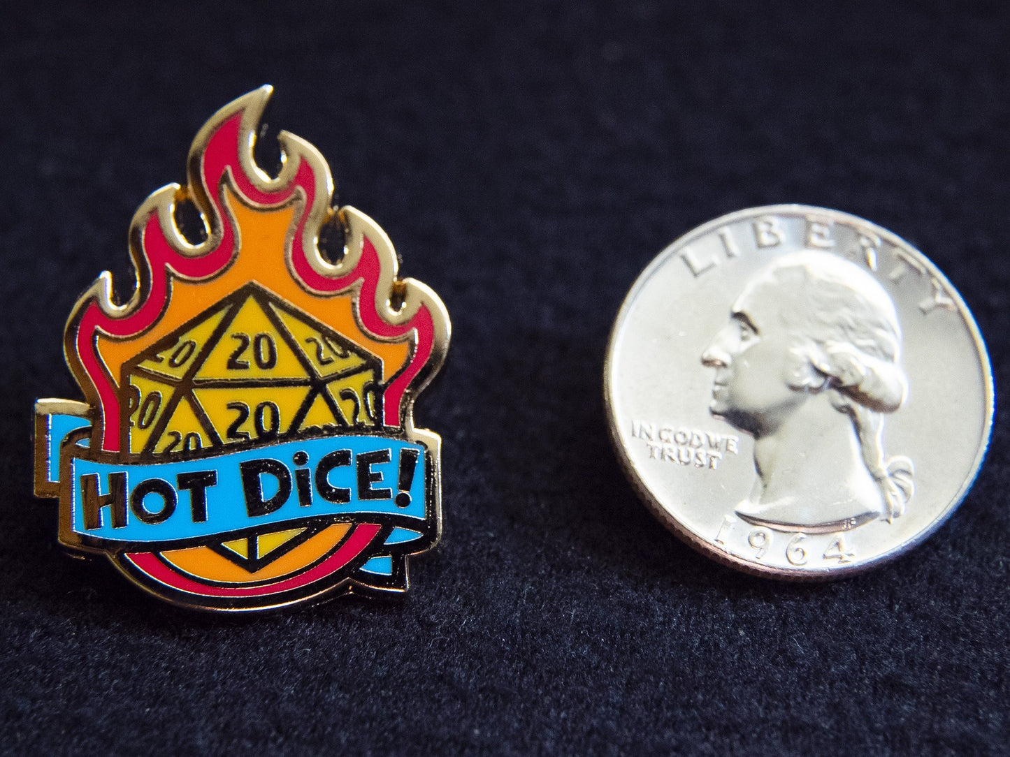 Hot Dice! Pin