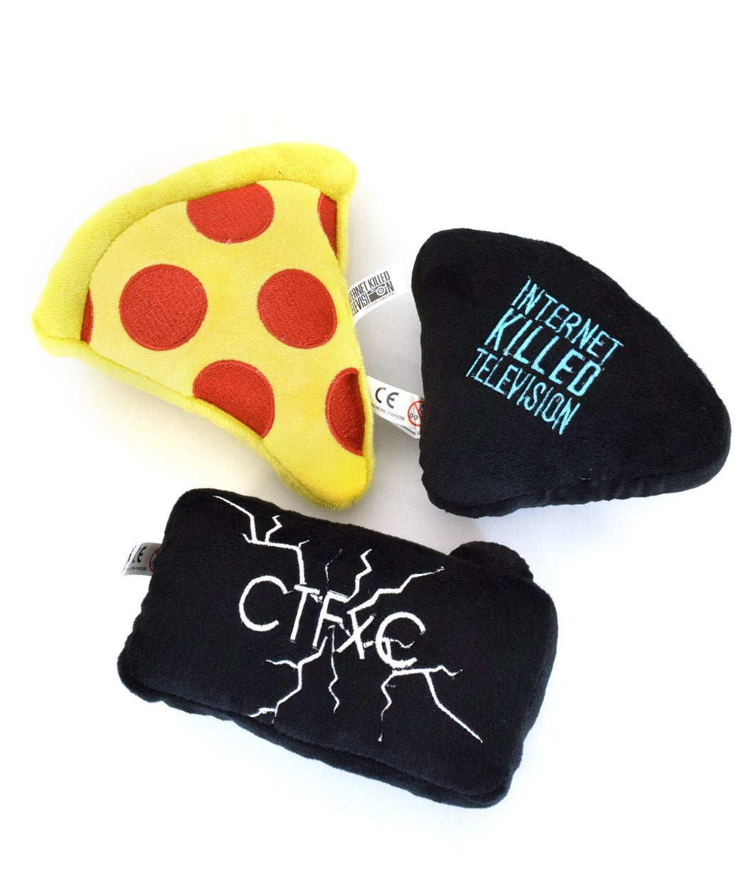 IKTV Plushie Dog Toy Set (Pack of 3)
