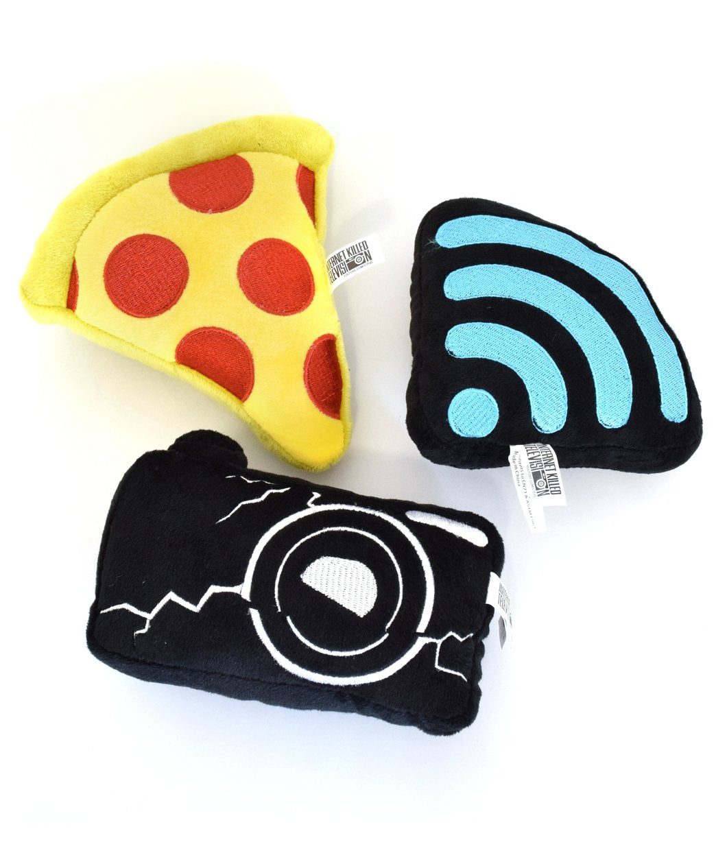 IKTV Plushie Dog Toy Set (Pack of 3)