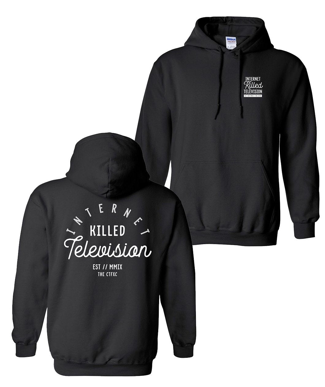 Internet Killed Television Hoodie