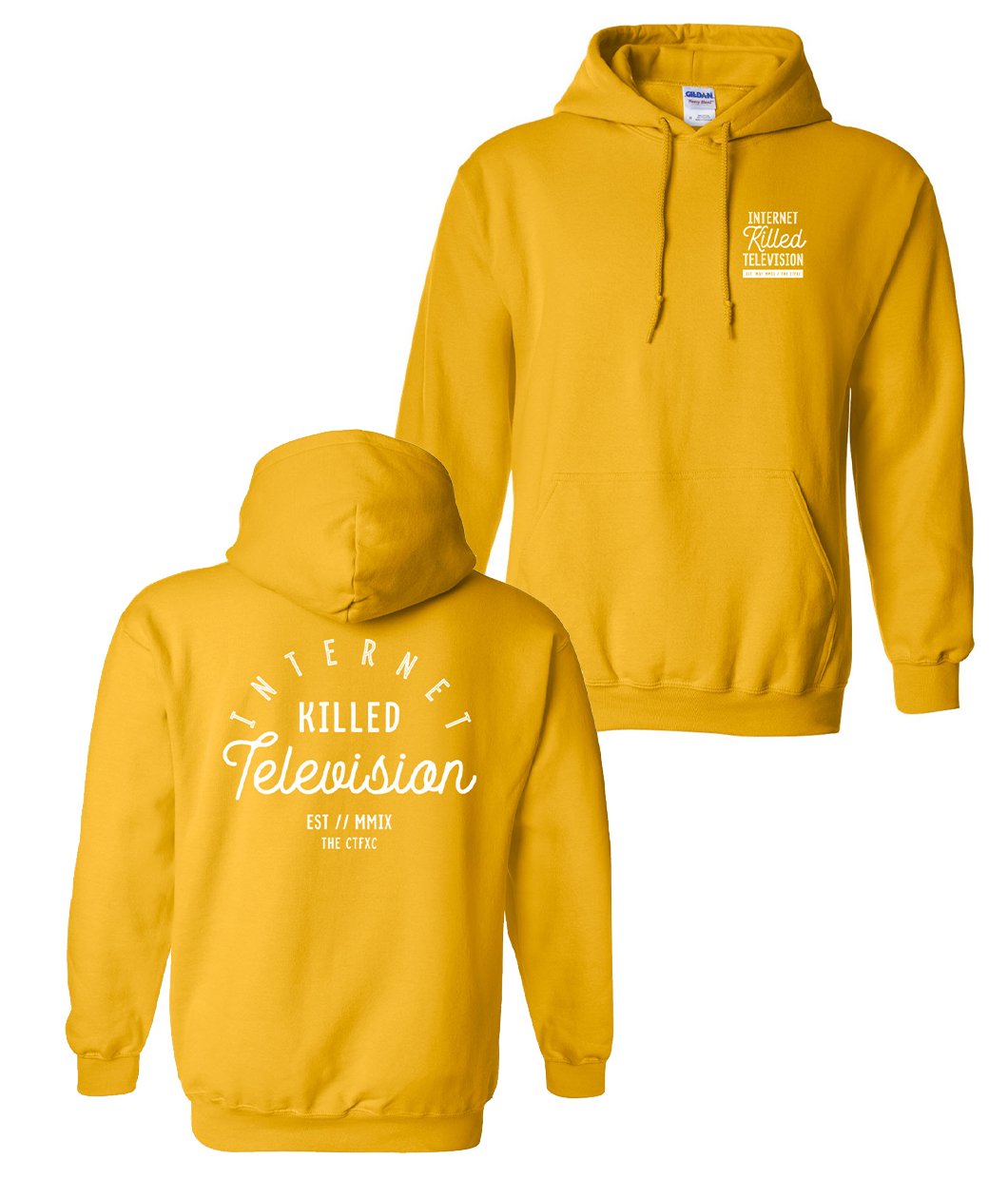 Internet Killed Television Hoodie