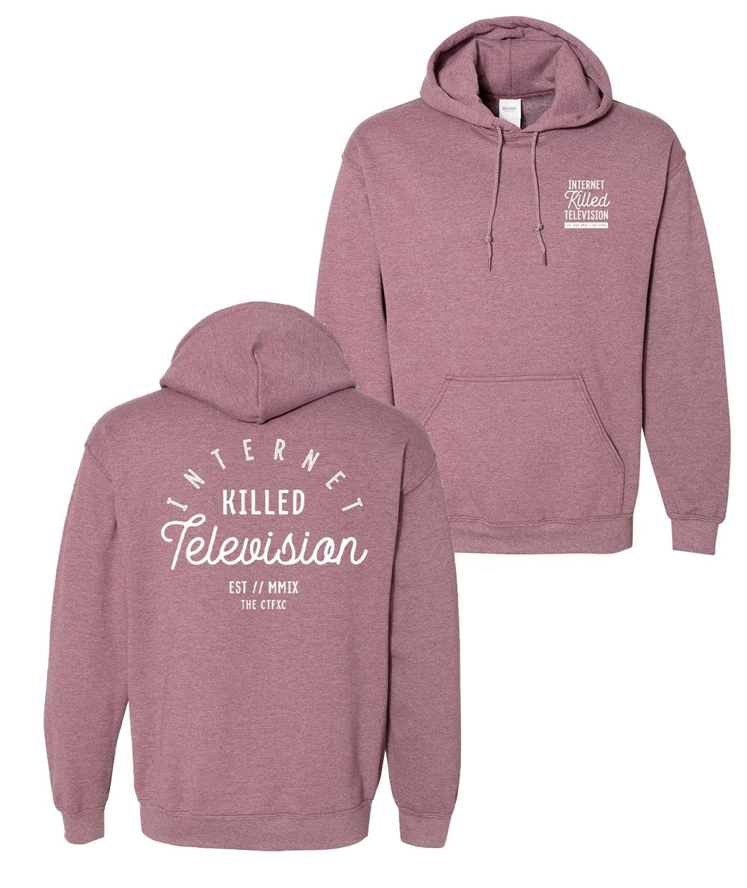 Internet Killed Television Hoodie