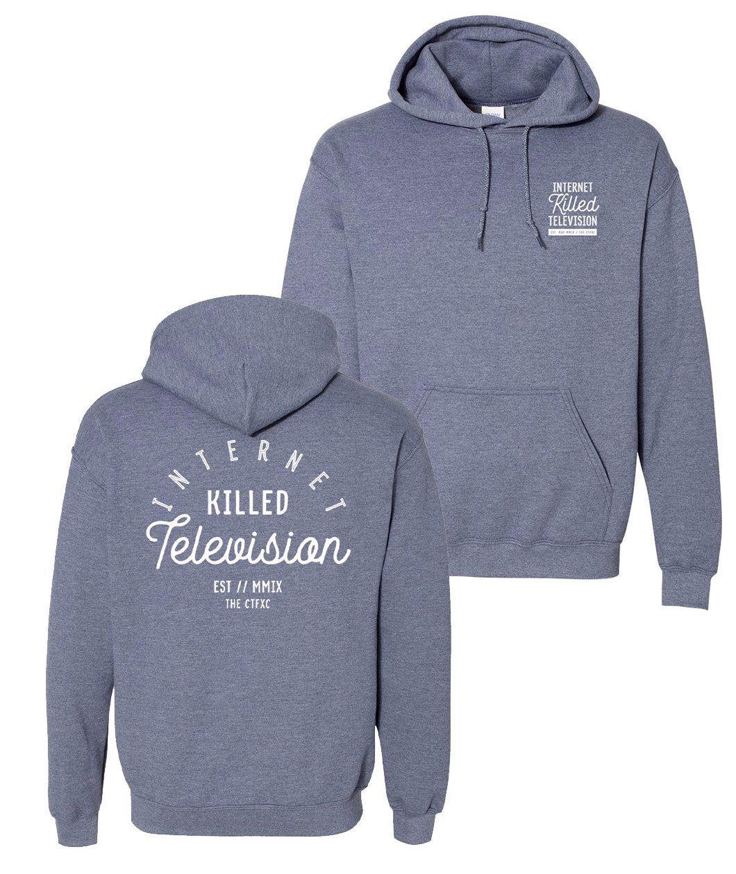 Internet Killed Television Hoodie