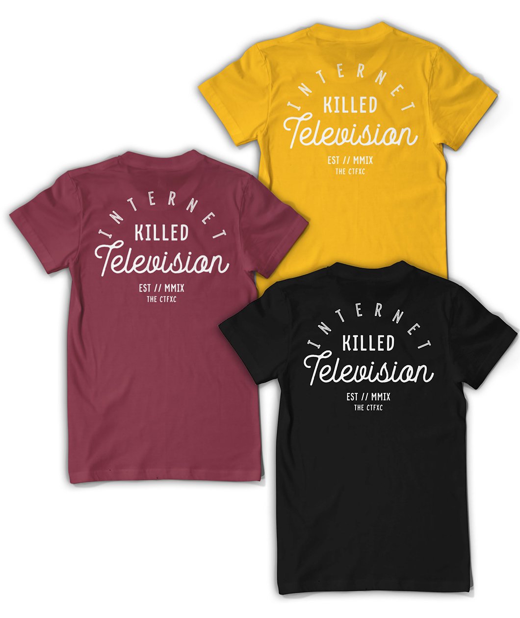 Internet Killed Television Shirt