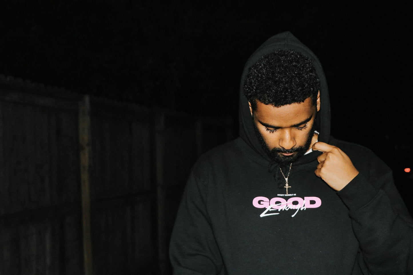 Good Enough Hoodie (Pink)