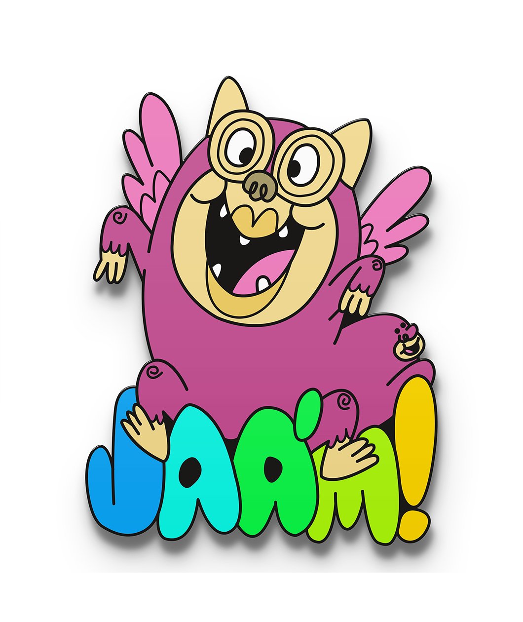 Jaa'm Enamel Pin