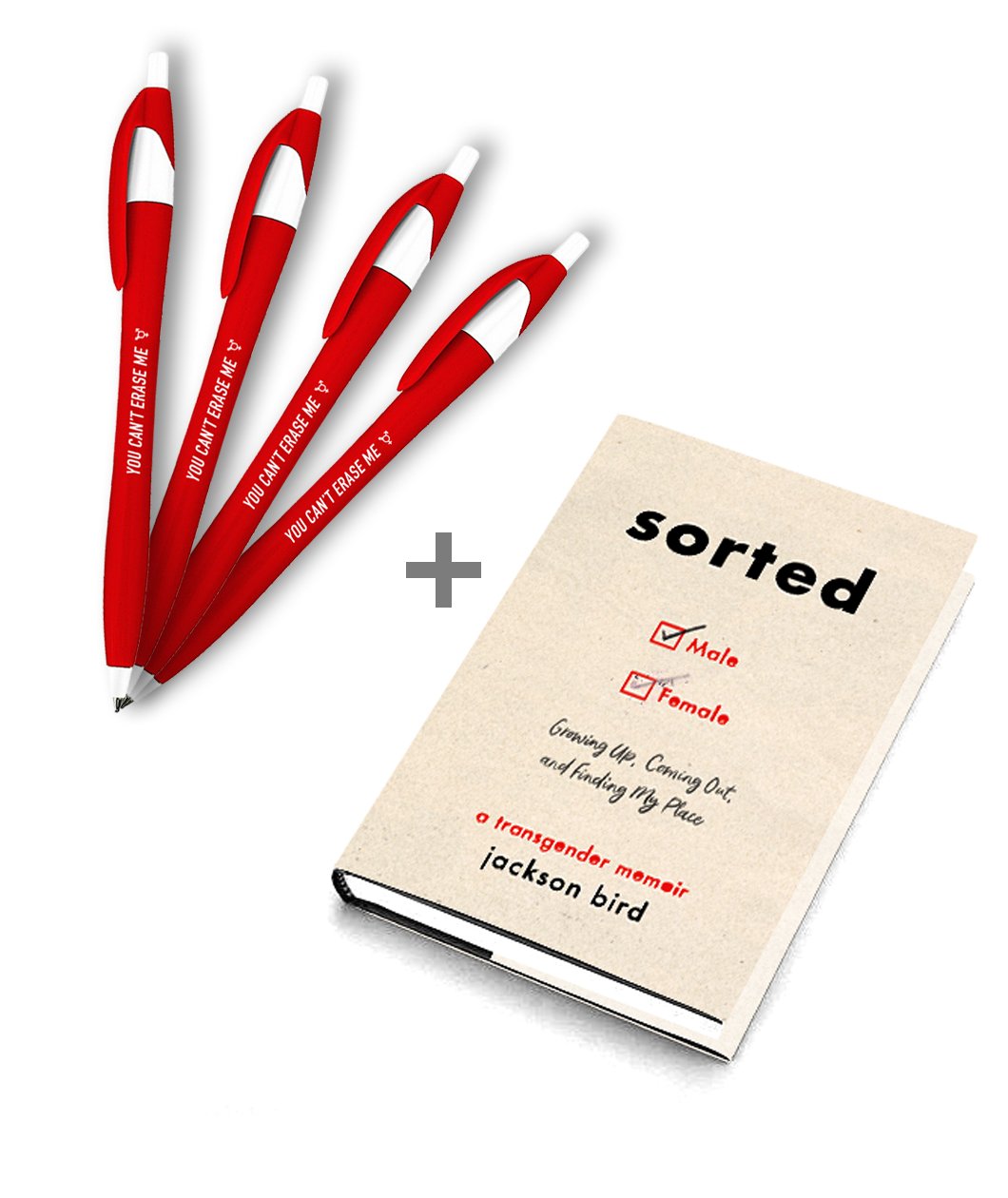 SIGNED Sorted: Growing Up, Coming Out, and Finding My Place (A Transgender Memoir) Bundle