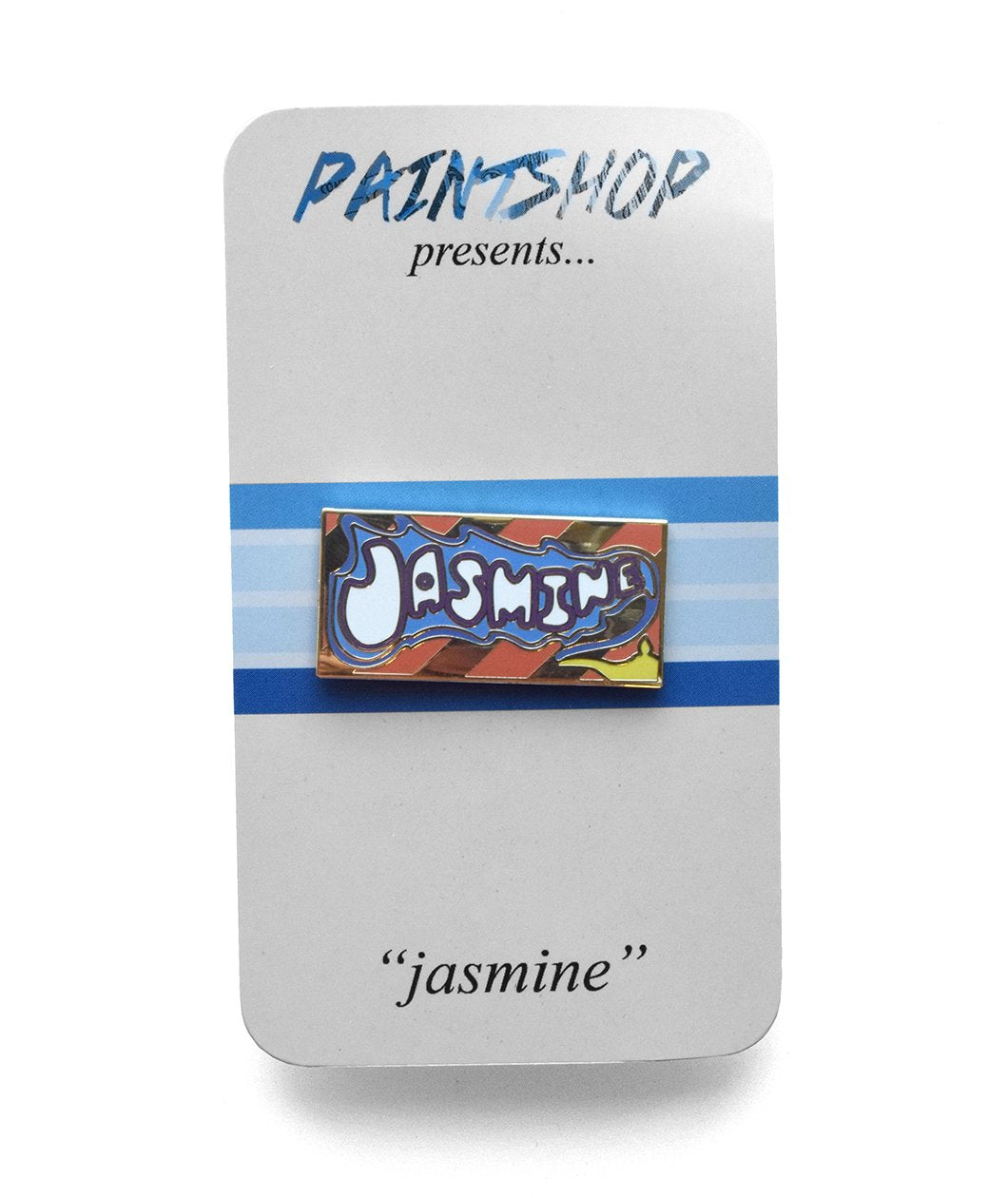 Jasmine Enamel Pin