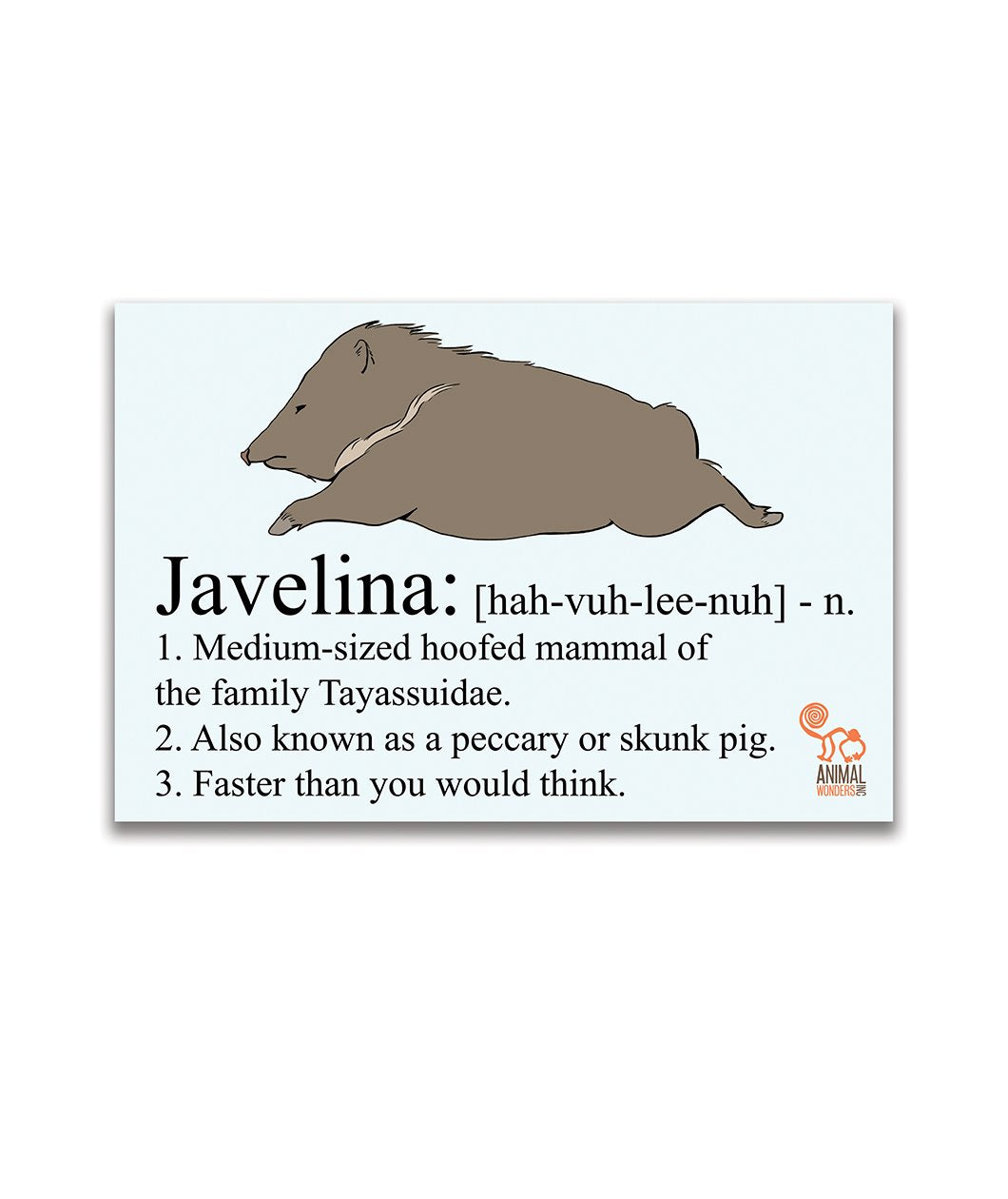Javelina Decal