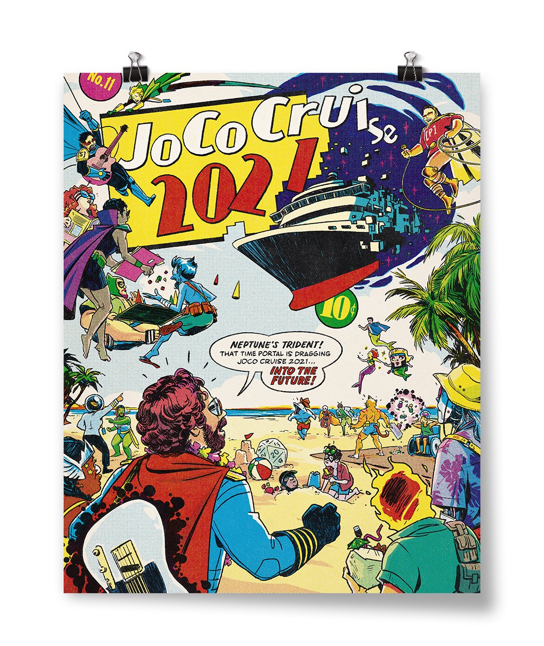 JoCo Cruise 2021 Poster