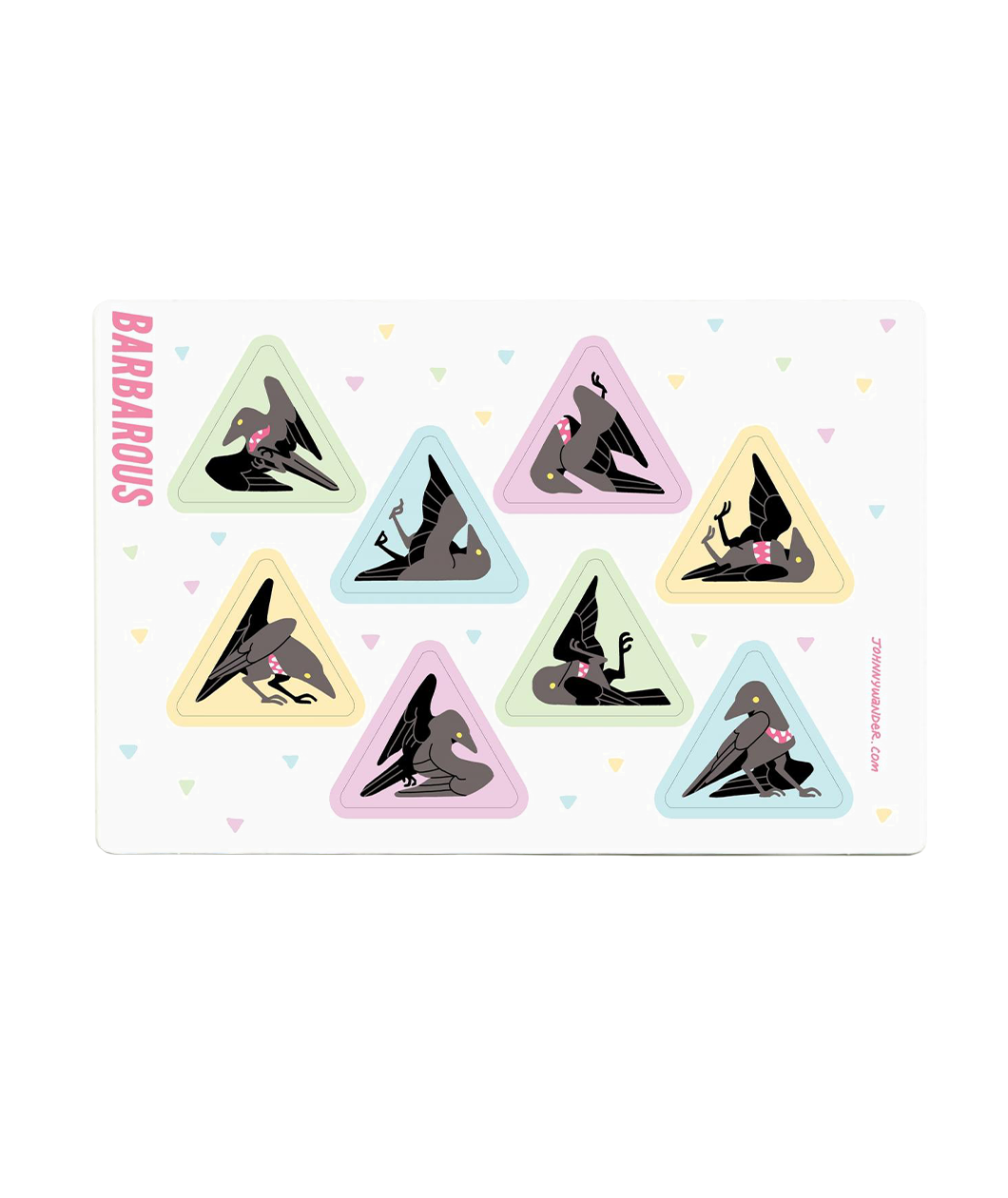 Johnny Wander Sticker Sheets