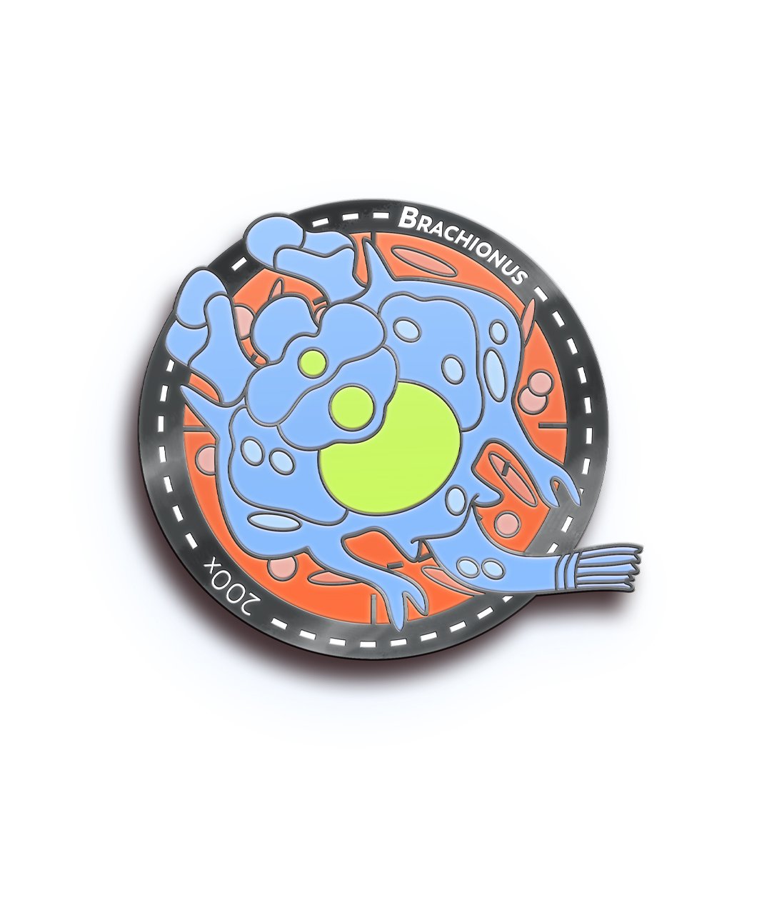 Brachionus Enamel Pin
