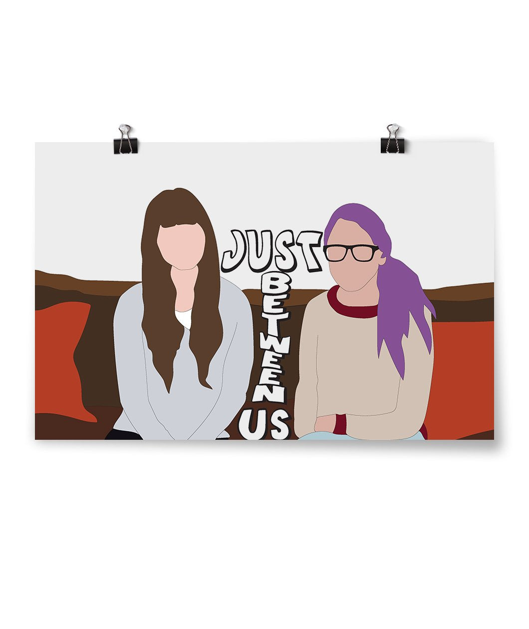Just Between Us Poster