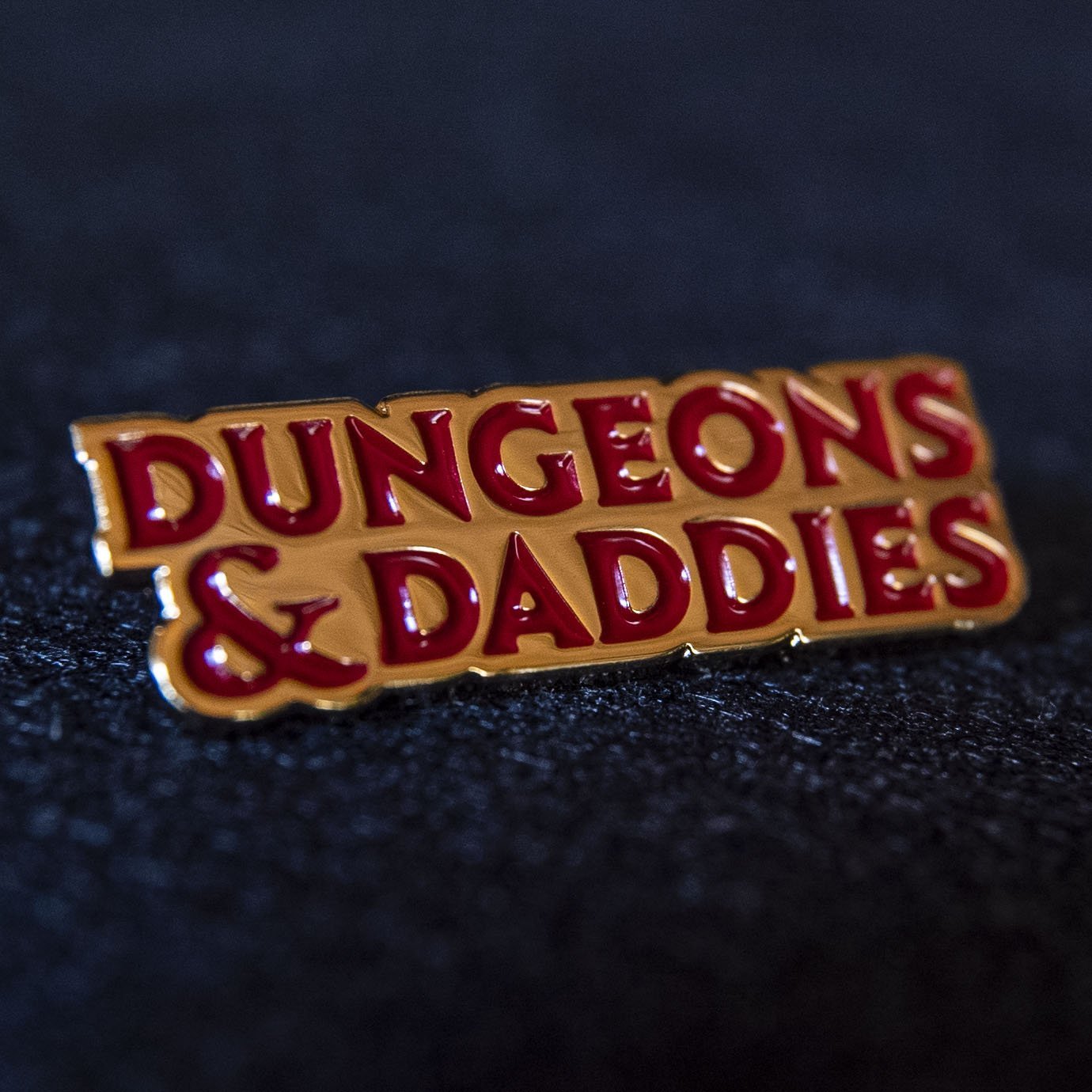 Dungeons and Daddies Logo Pin