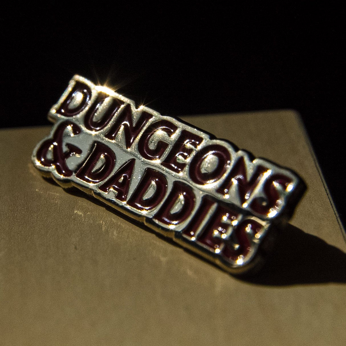 Dungeons and Daddies Logo Pin