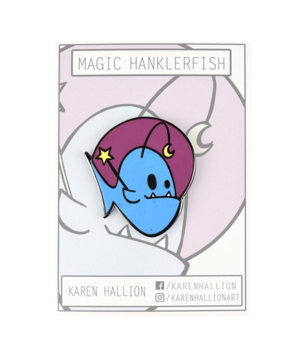 Magic Hanklerfish Pin