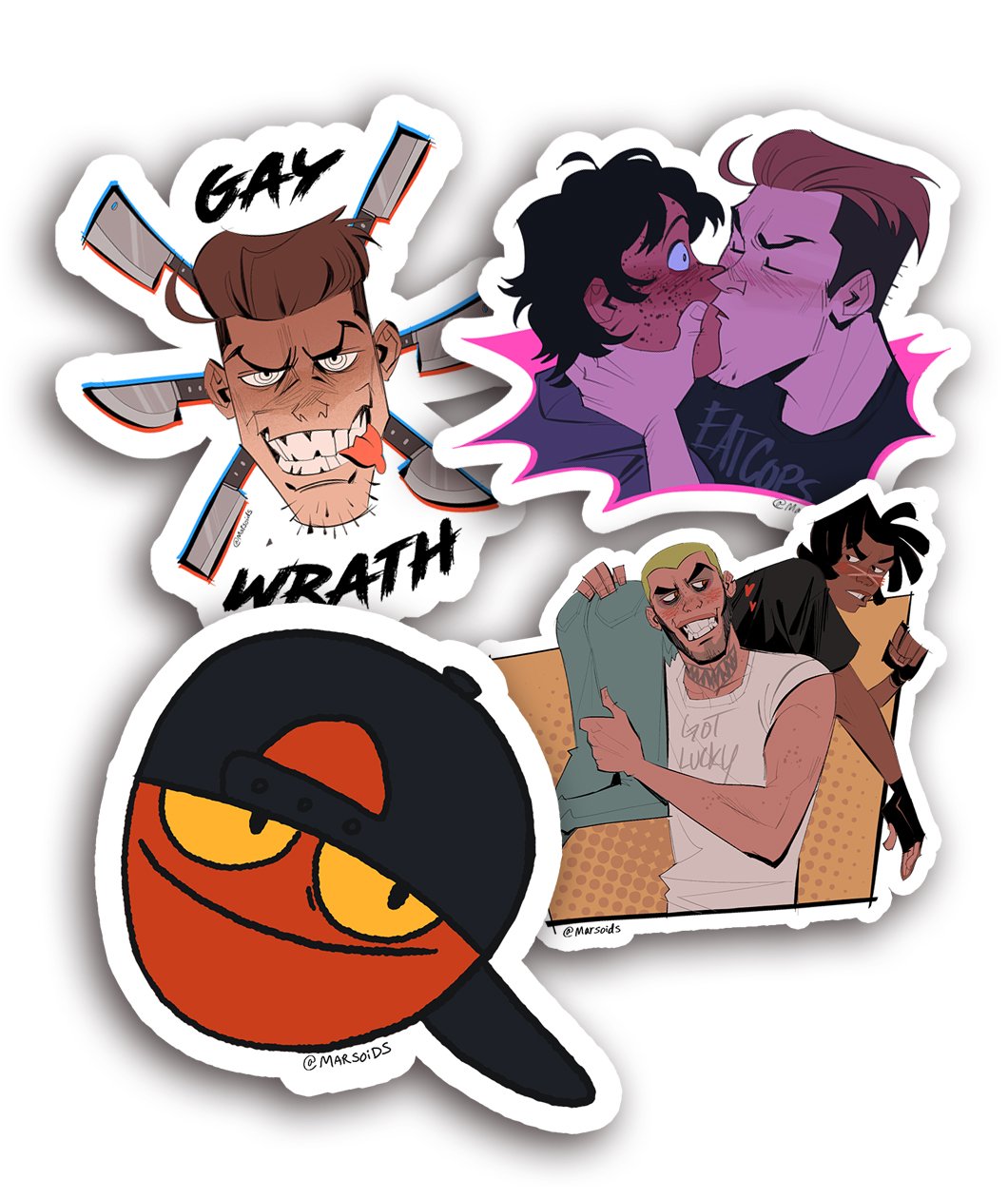 Marsoids Stickers