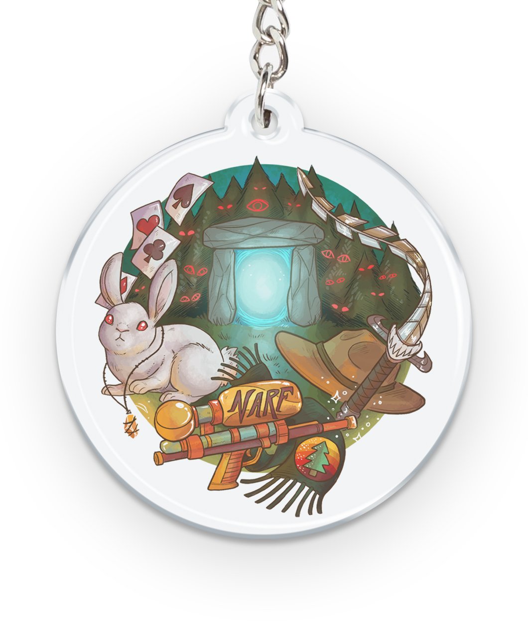 The Adventure Zone Acrylic Keychains
