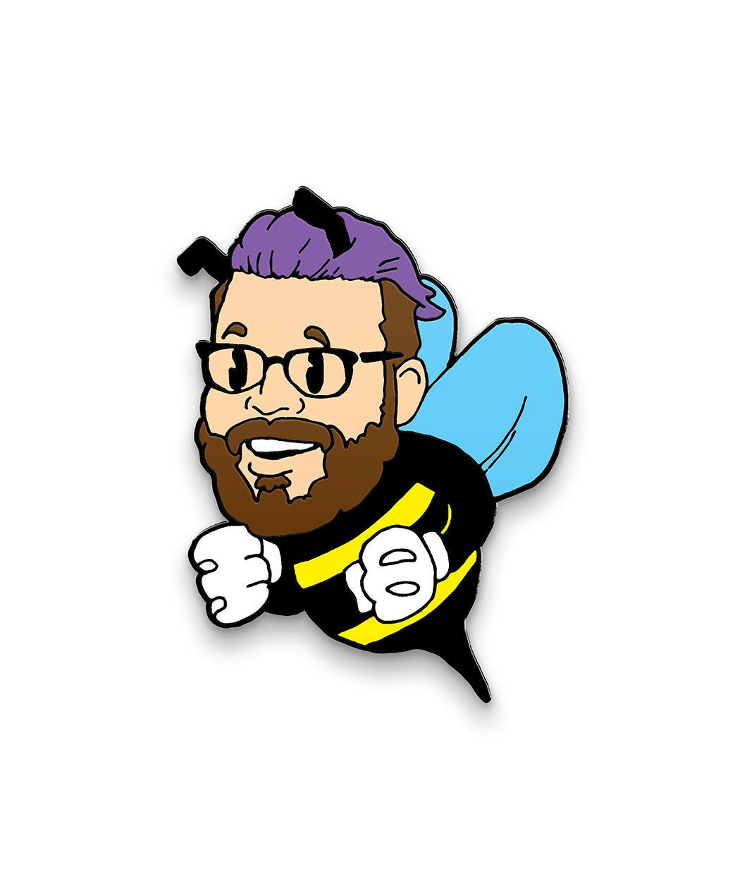 McElroy Bee Enamel Pins
