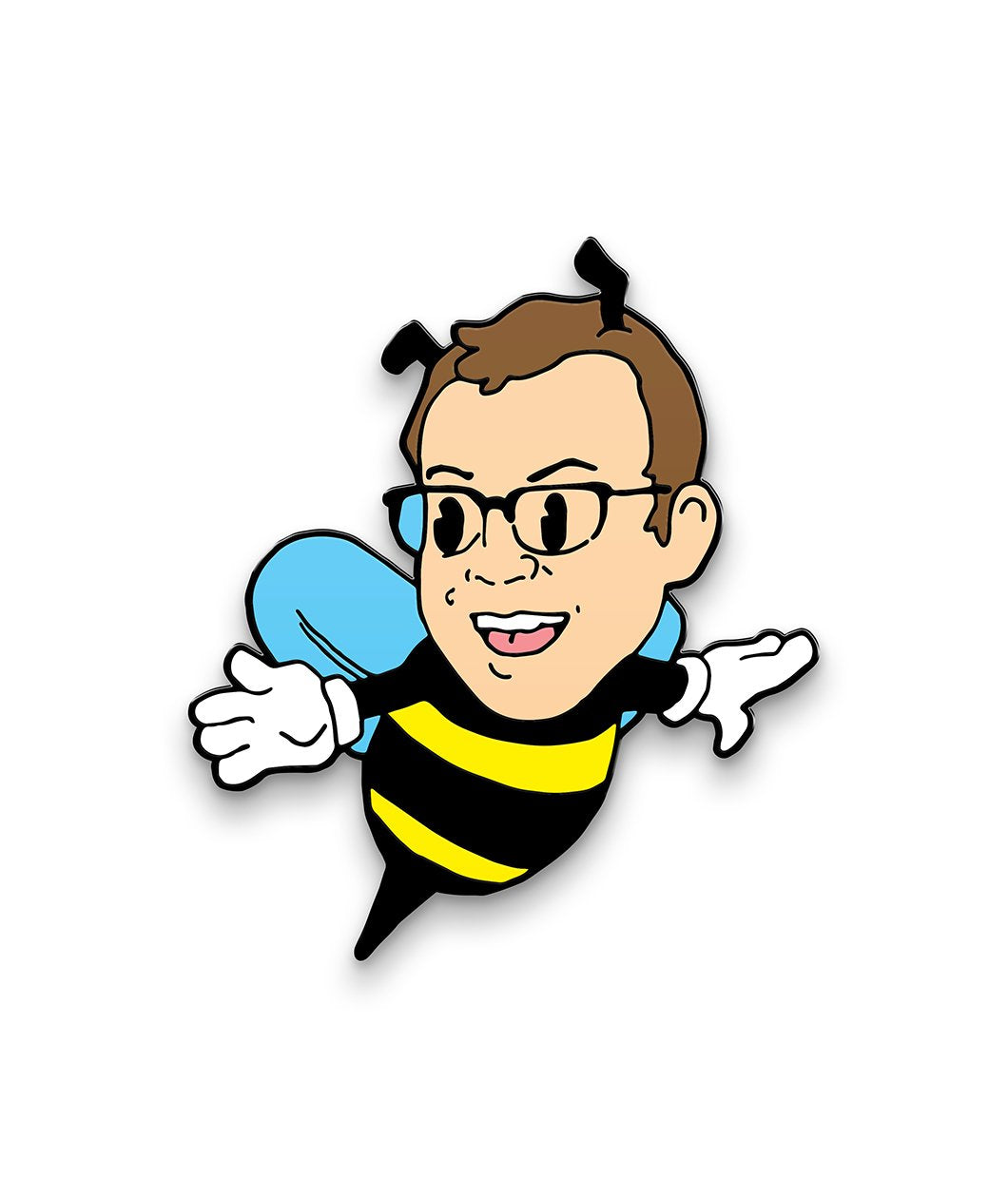 McElroy Bee Enamel Pins