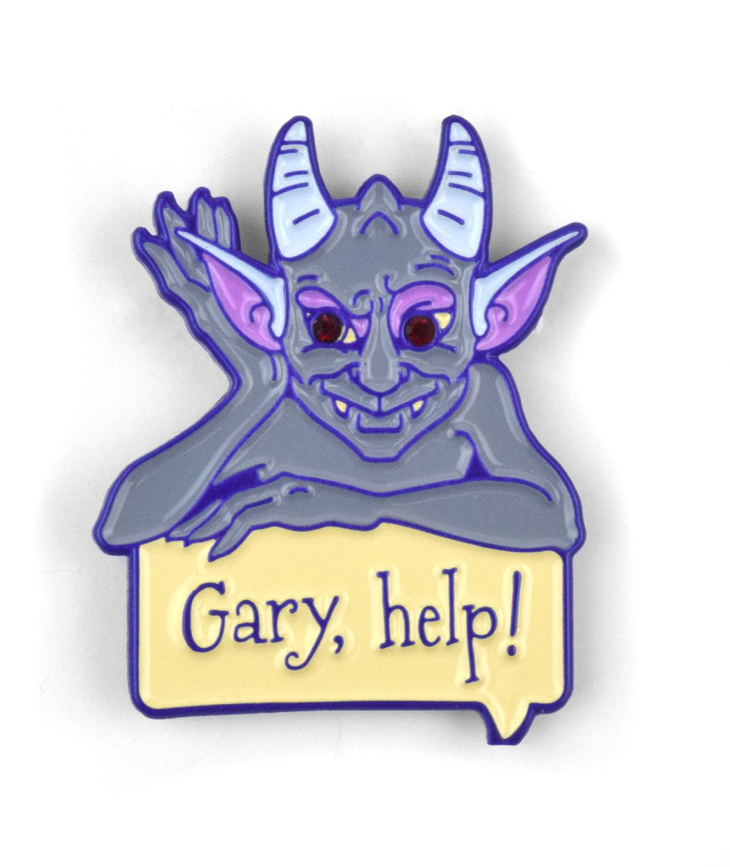 Gary Gargoyle Enamel Pin